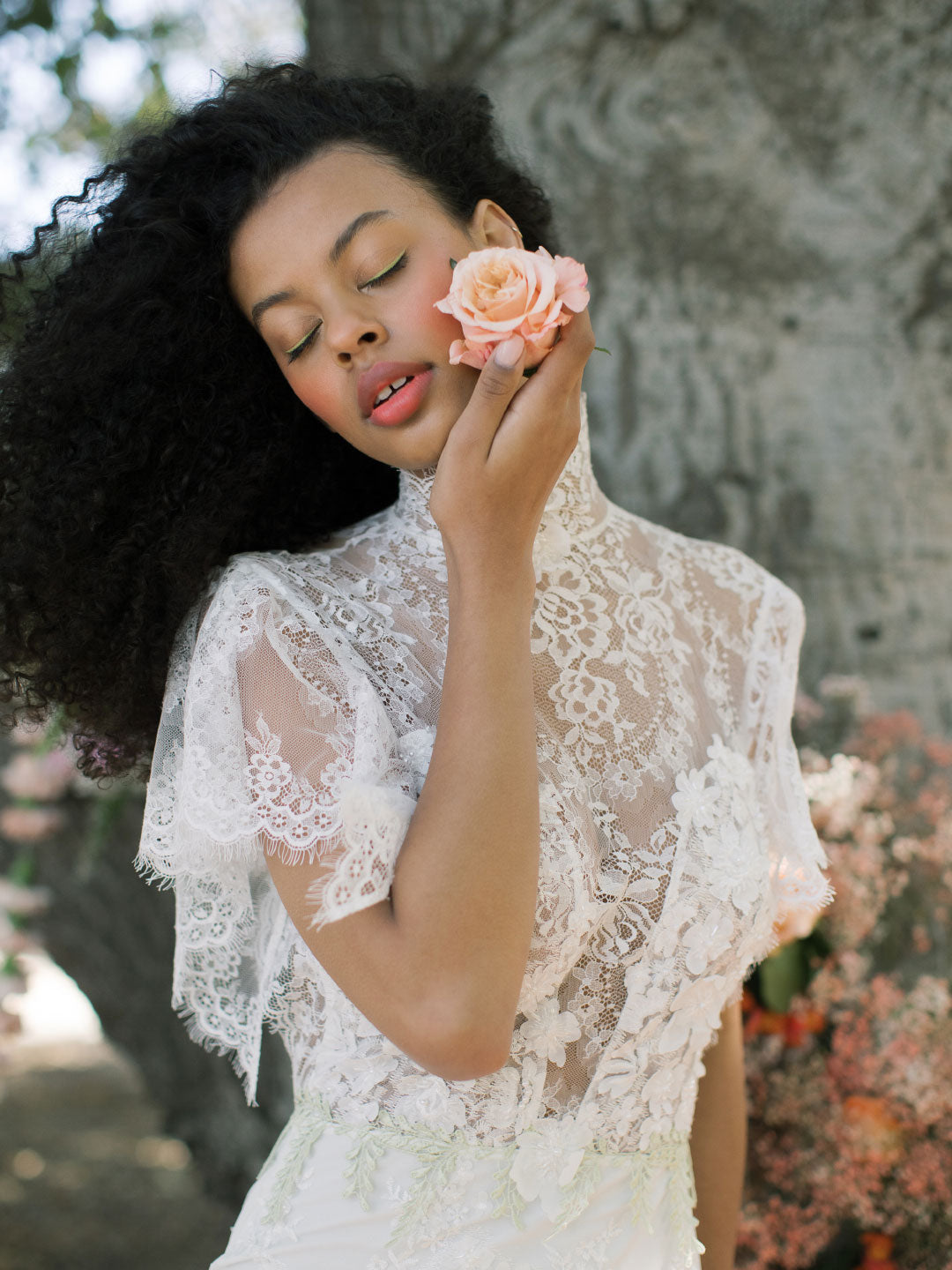 Grace Lace Wedding Dress by Claire Pettibone