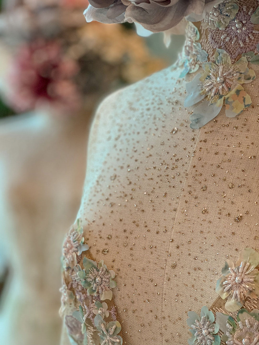 Detail of Venus Wedding Dress