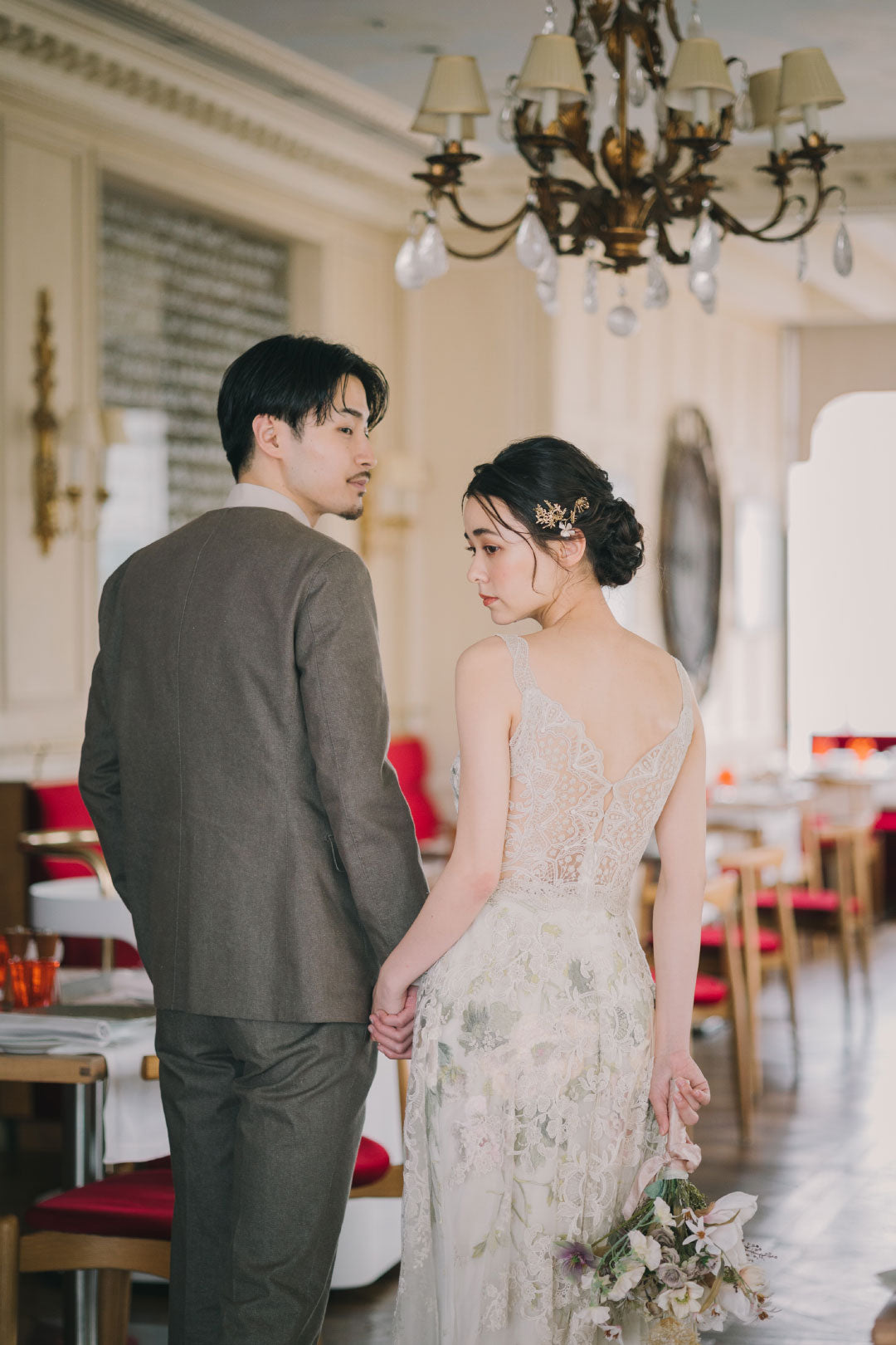 Desert Rose Wedding Dress by Claire Pettibone