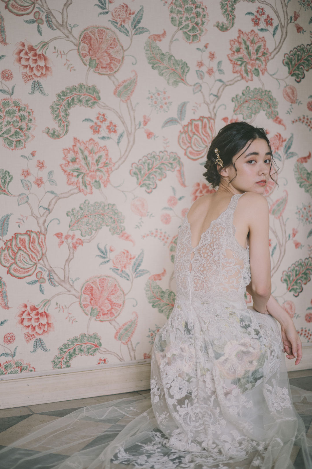 Desert Rose Wedding Dress by Claire Pettibone