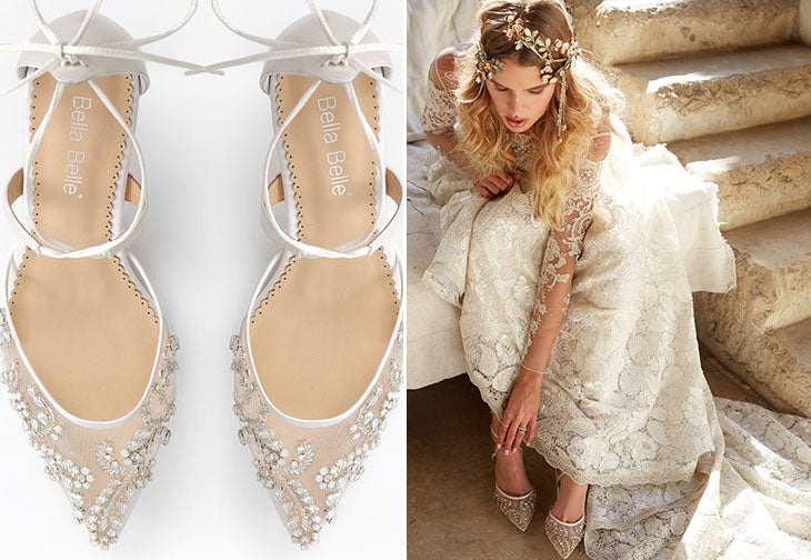 bella wedding shoes