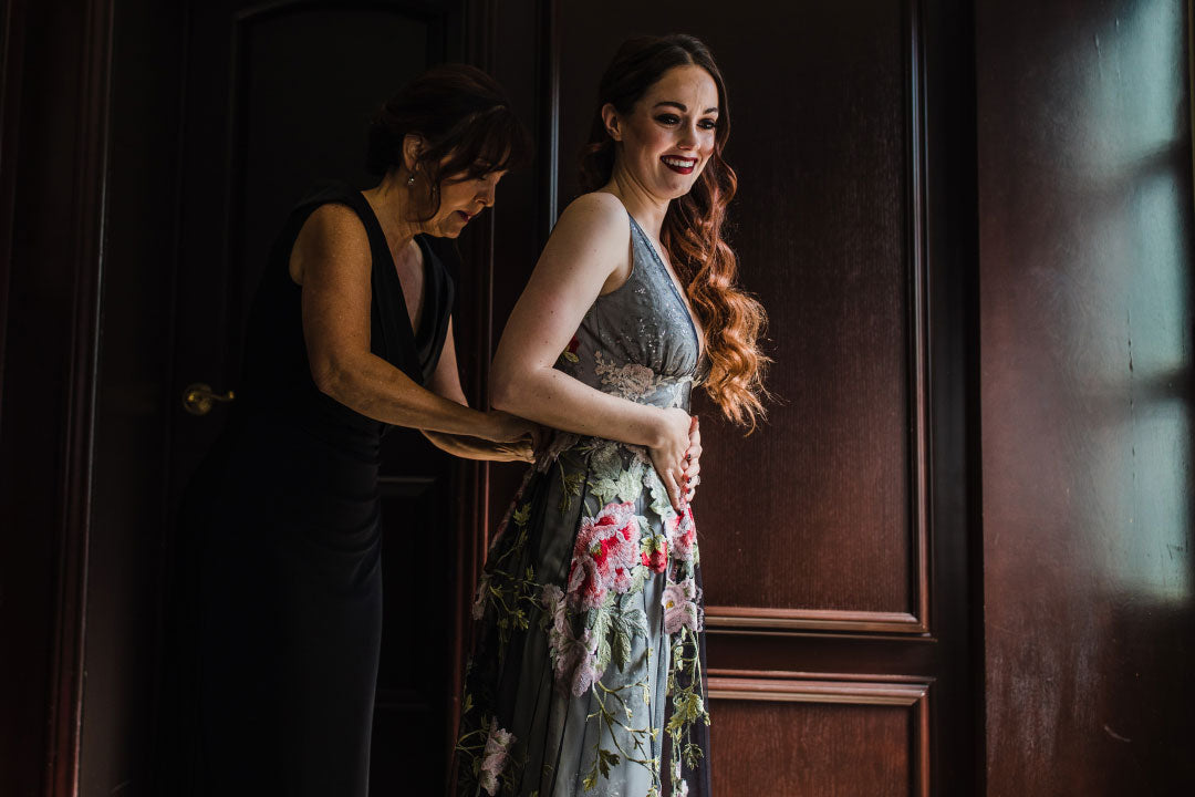 Bride in Raven by Claire Pettibone