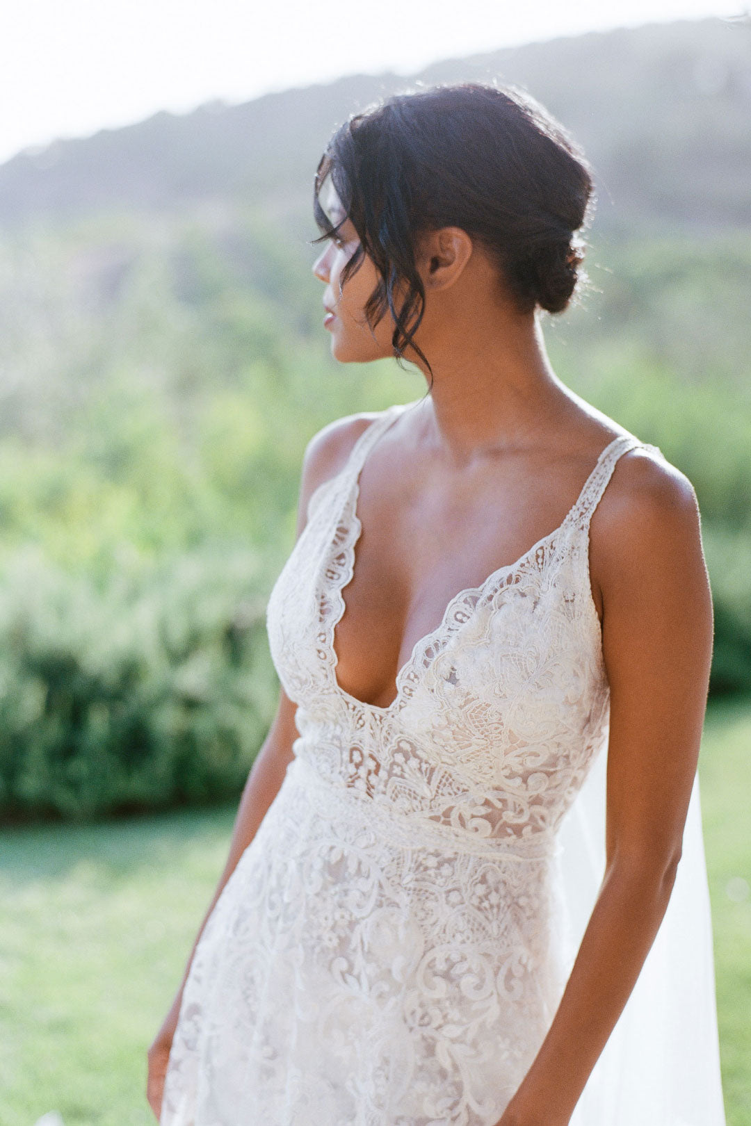 Lace Wedding Dress by Claire Pettibone