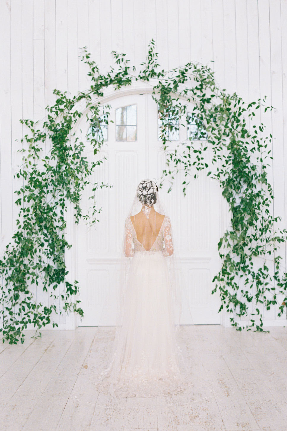 Floral Wedding Arrangement Arch