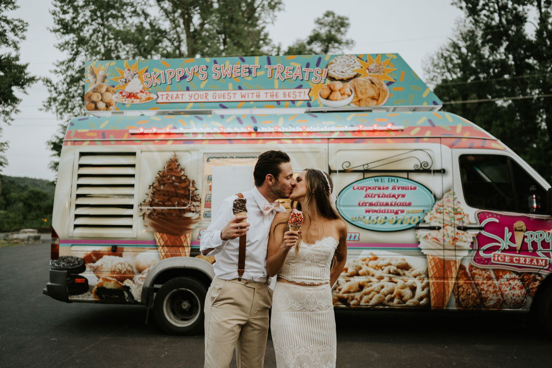 Wedding desert food trucks