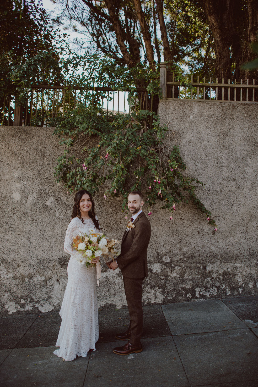 Bride and Groom wedding photo