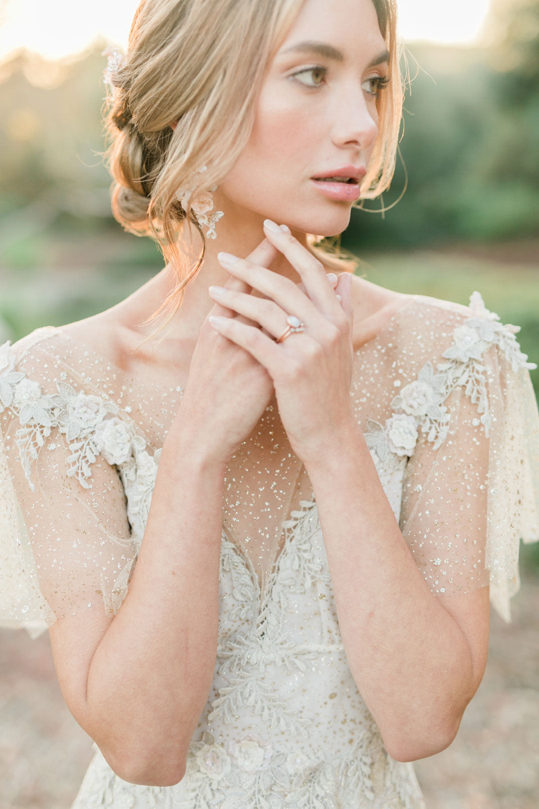 Soleil Wedding Dress by Claire Pettibone