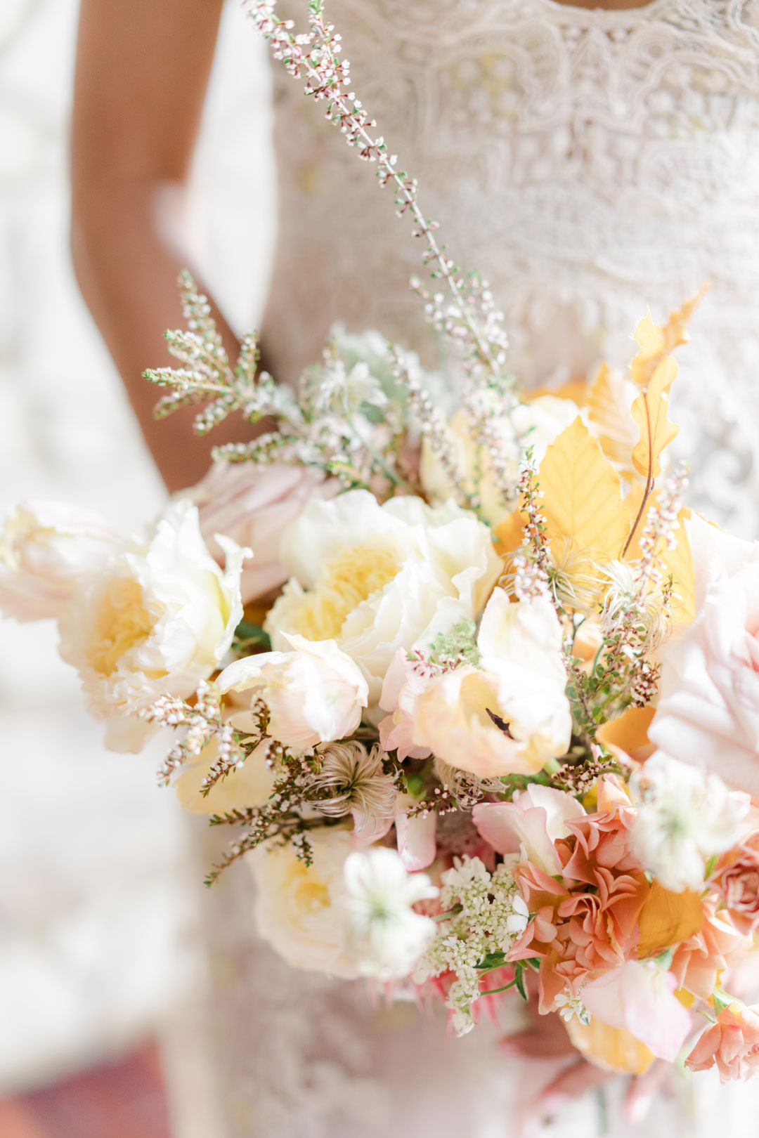 Wedding floral bouquet