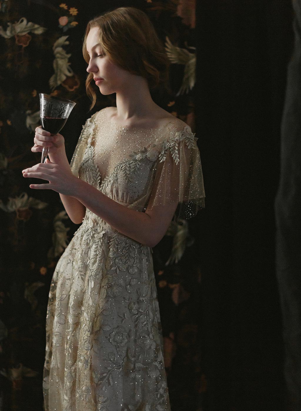 Soleil Couture Wedding Embroidered Wedding Dress Claire Pettibone