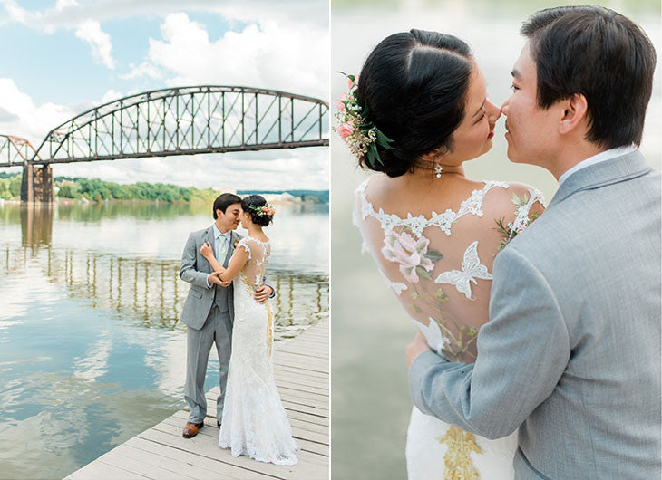 Claire Pettibone Papillon Gown