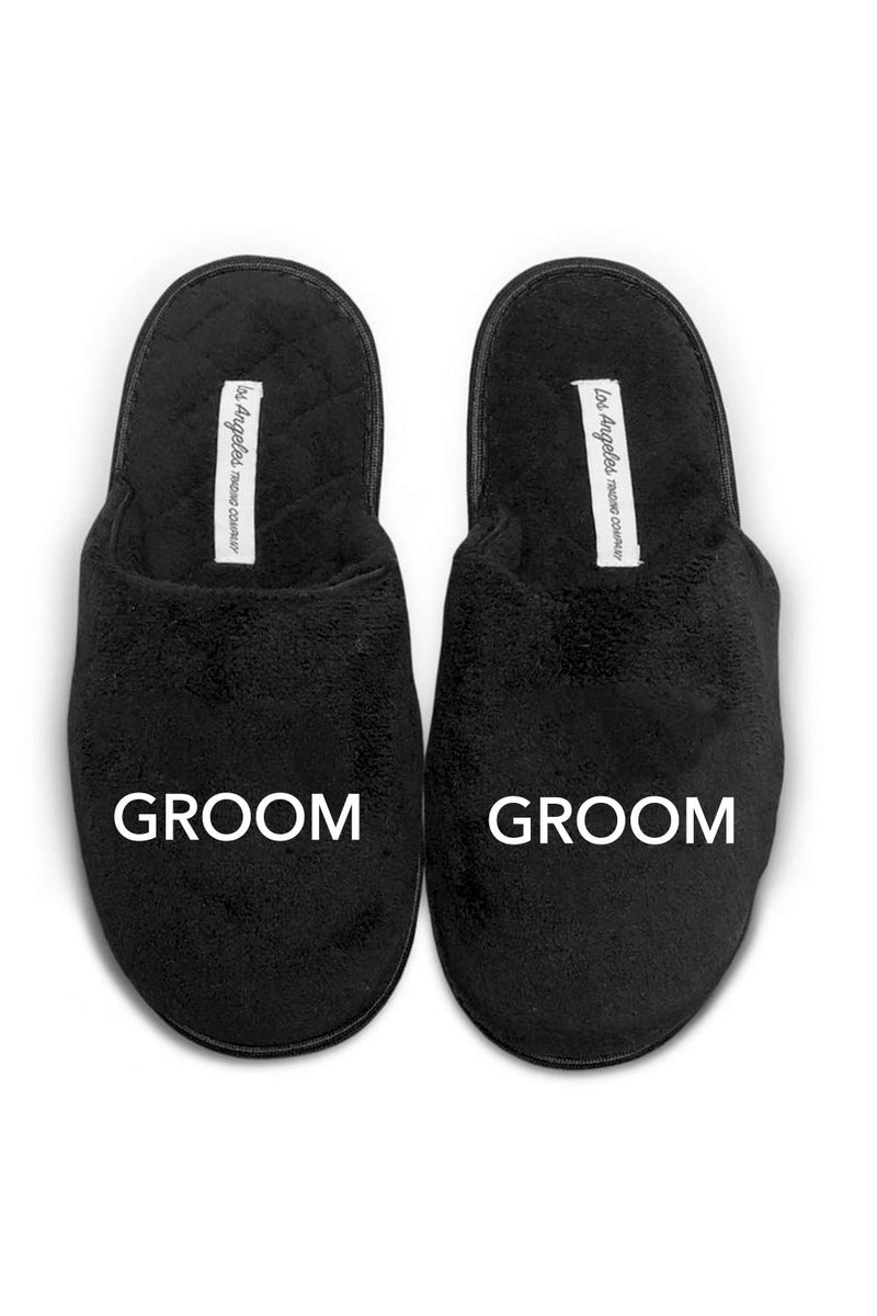 SLIPPERS - Groom – Los Angeles Trading 