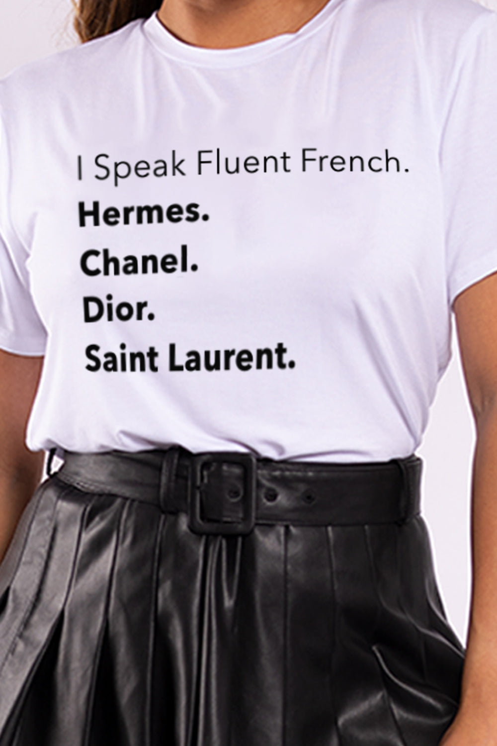 BOWIE TEE - Fluent French