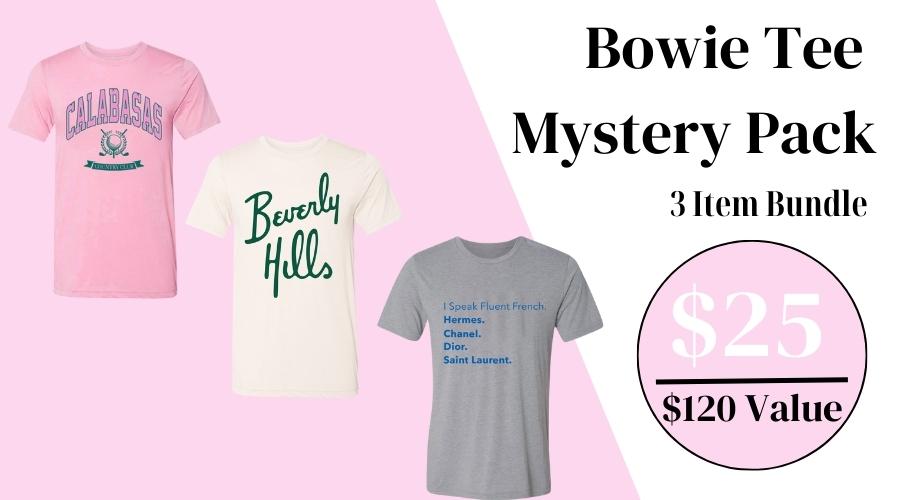 BOWIE TEE MYSTERY PACK