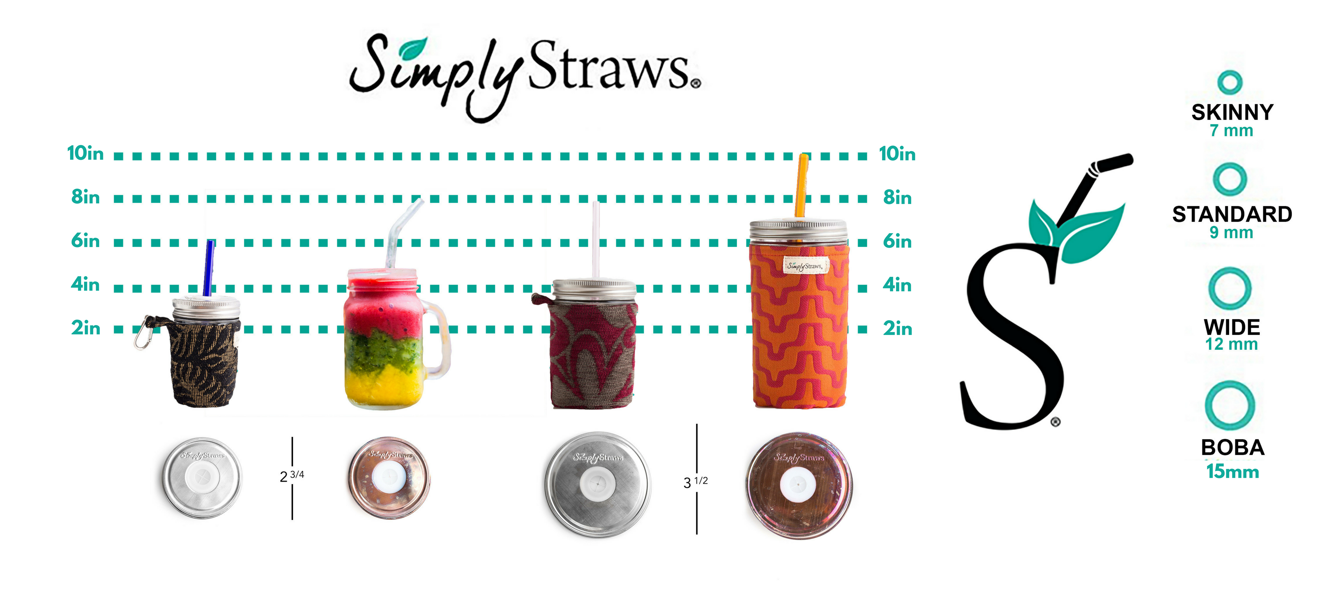 Drinking Glass Size Chart