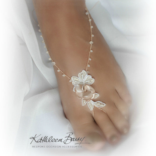 Beach Wedding Sandals Barefoot Jewelry For Brides And Bridal Party