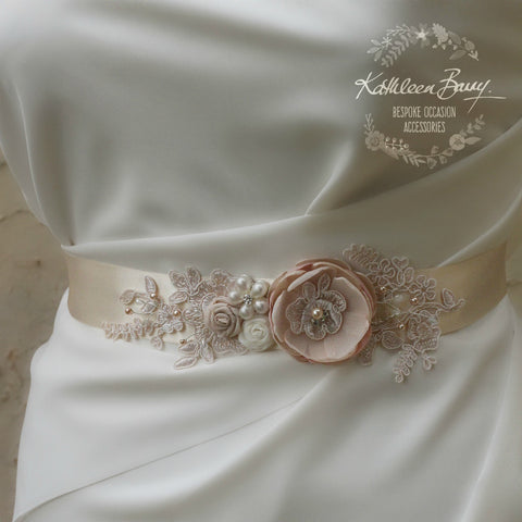 Blush pink Garter - wedding bridal accessories south africa – Kathleen  Barry Bespoke Occasion Accessories