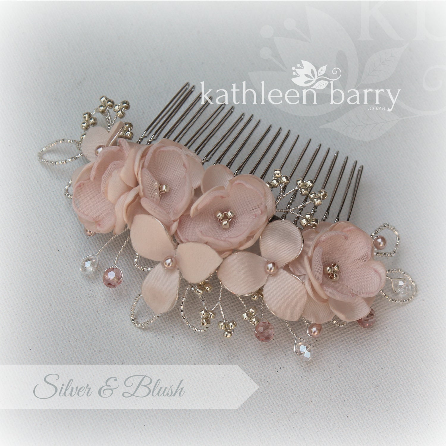 pink and gold hair accessories