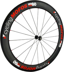 cyclingMOFOS MOFO50 Carbon Fiber Bicycle Wheel