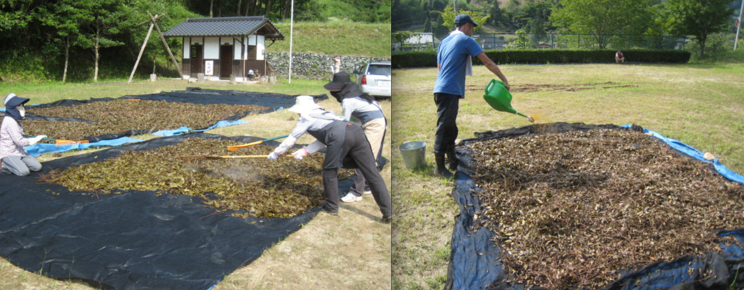 Mimasaka sun drying process