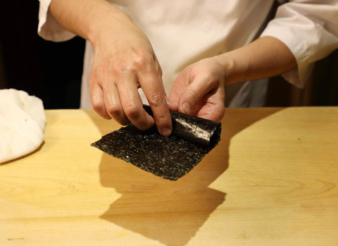 Mikuniya nori used at top sushi restaurants