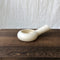 Yamaki Ikai: Mini torrefattore in ceramica (Houroku), bianco