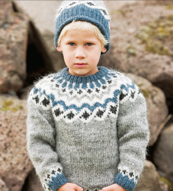 Kambur Green or Grey - knitting kit – Nordic Store