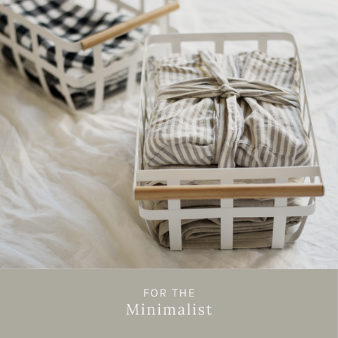 for the minimalist 