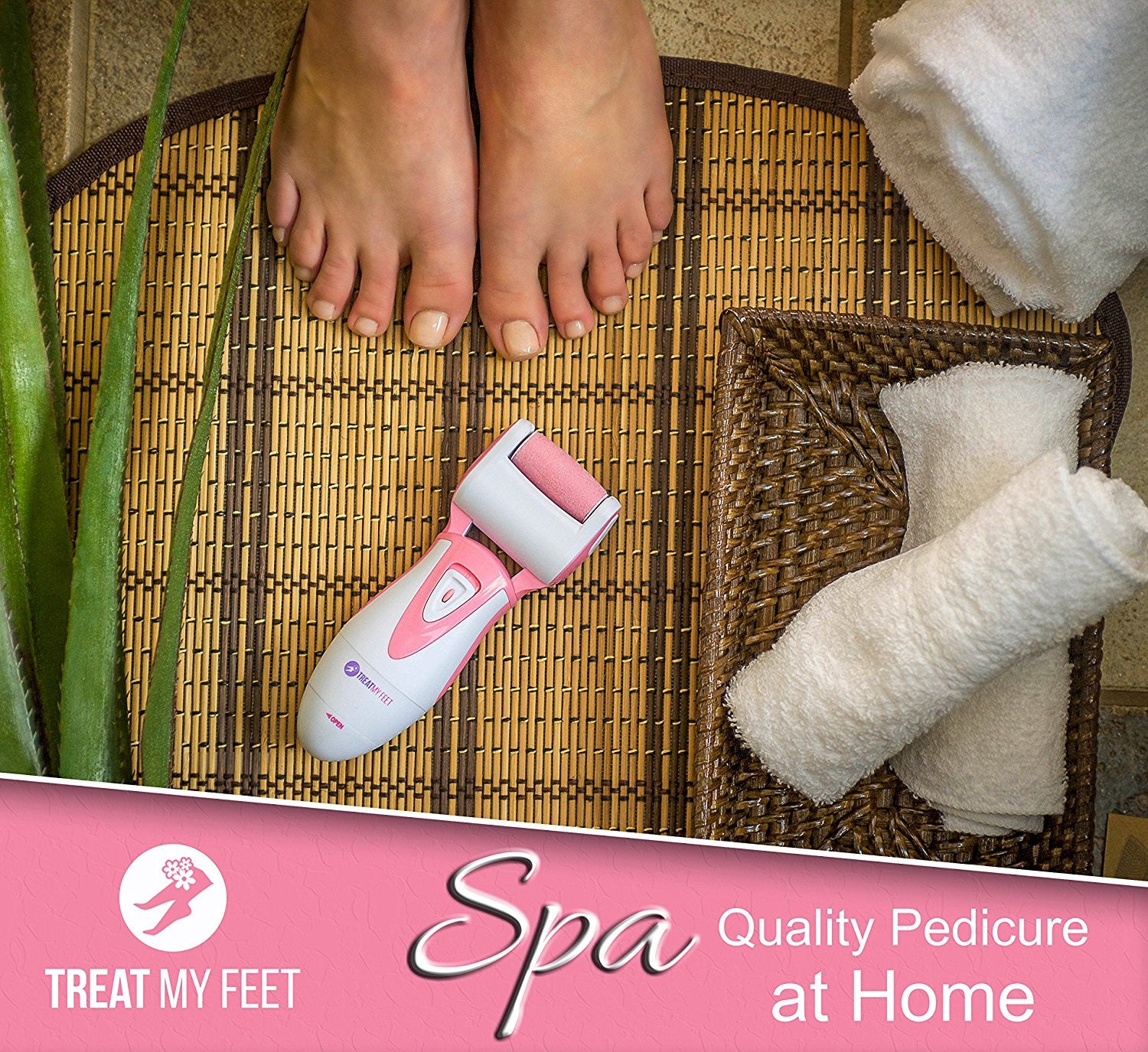 Electronic Foot File and Callus Remover by Treat My Feet