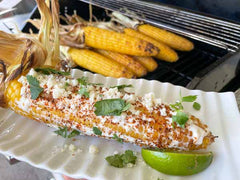 Smoked Mexican Corn on the Cob