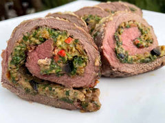 Smokey Stuffed Venison