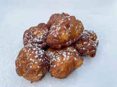 Smoked Banana Walnut Fritters