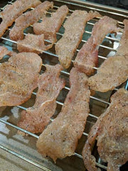Jerky Chips in the Little Chief Smoker