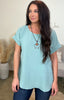 The Cadee in Light Turquoise