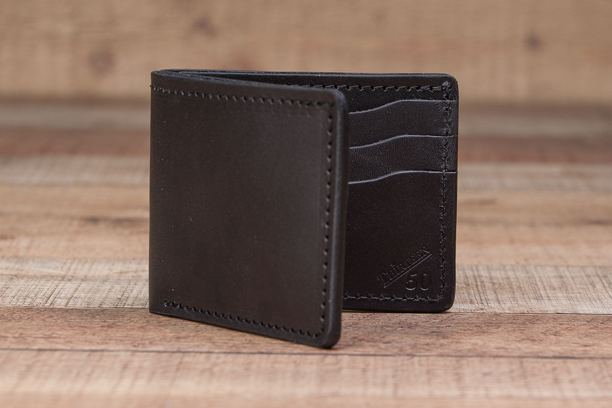 8 Pocket | Bifold Wallet | Black – Thirteen50 Leather