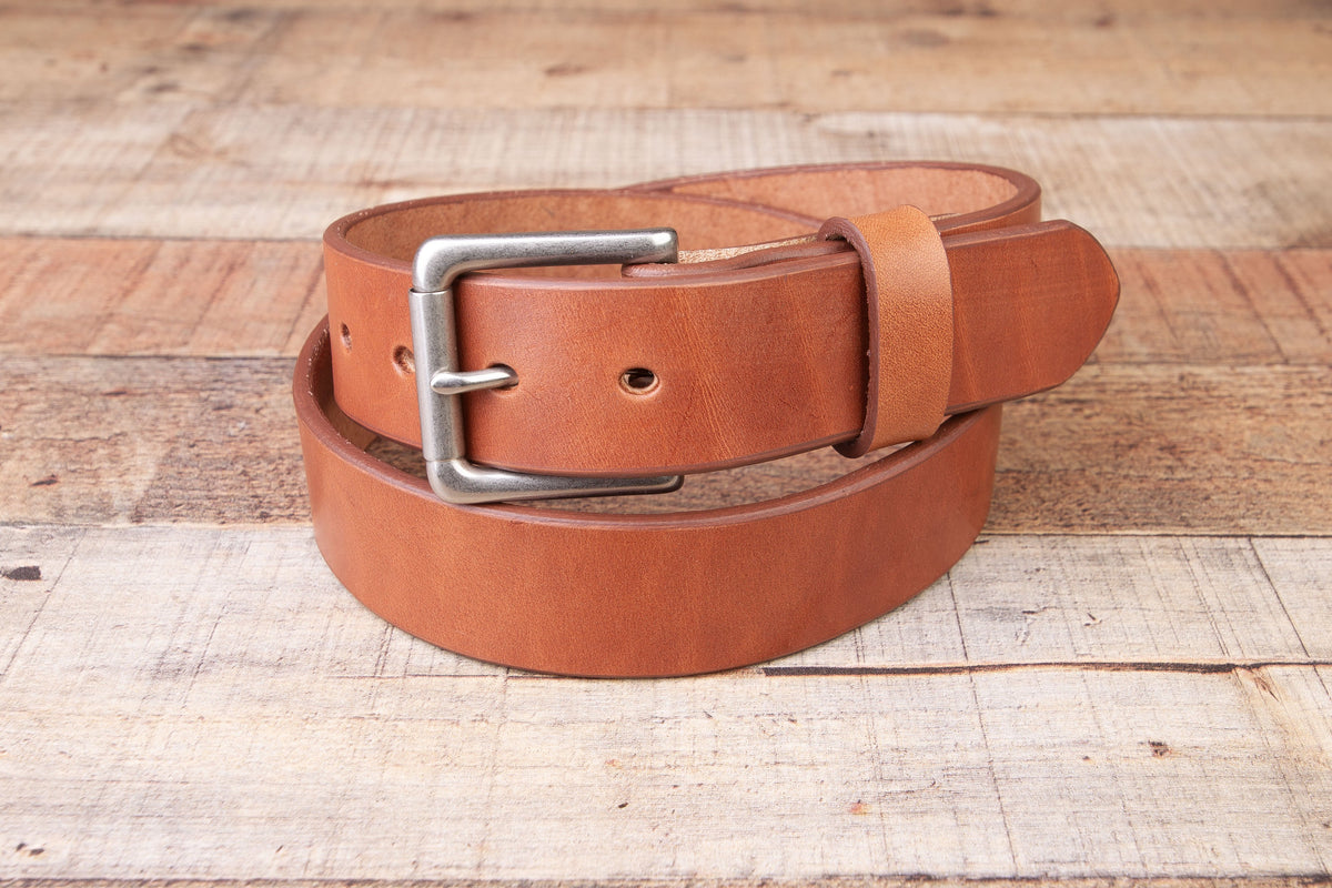 Buck Brown Leather Belt | 1.5