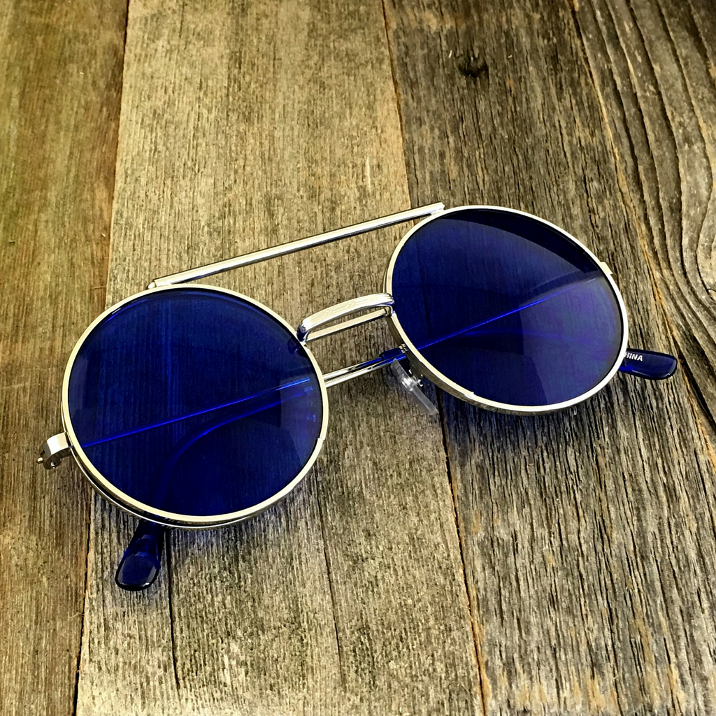 round flip sunglasses