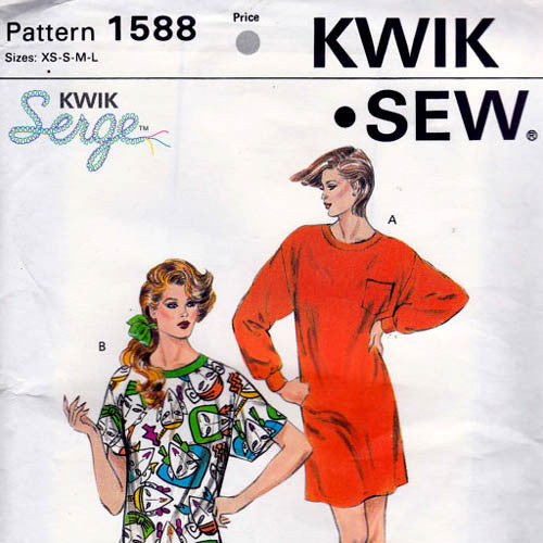 Kwik sew 1951 vintage 1980s shirt sewing pattern – the vintage pattern  market