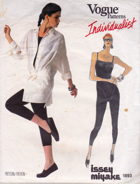 Vogue Individualist 1893 ISSEY MIYAKE Womens Shirt Jacket & Jumpsuit 8 ...