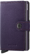 Secrid Wallet Purple Secrid Miniwallet Crisple Leather