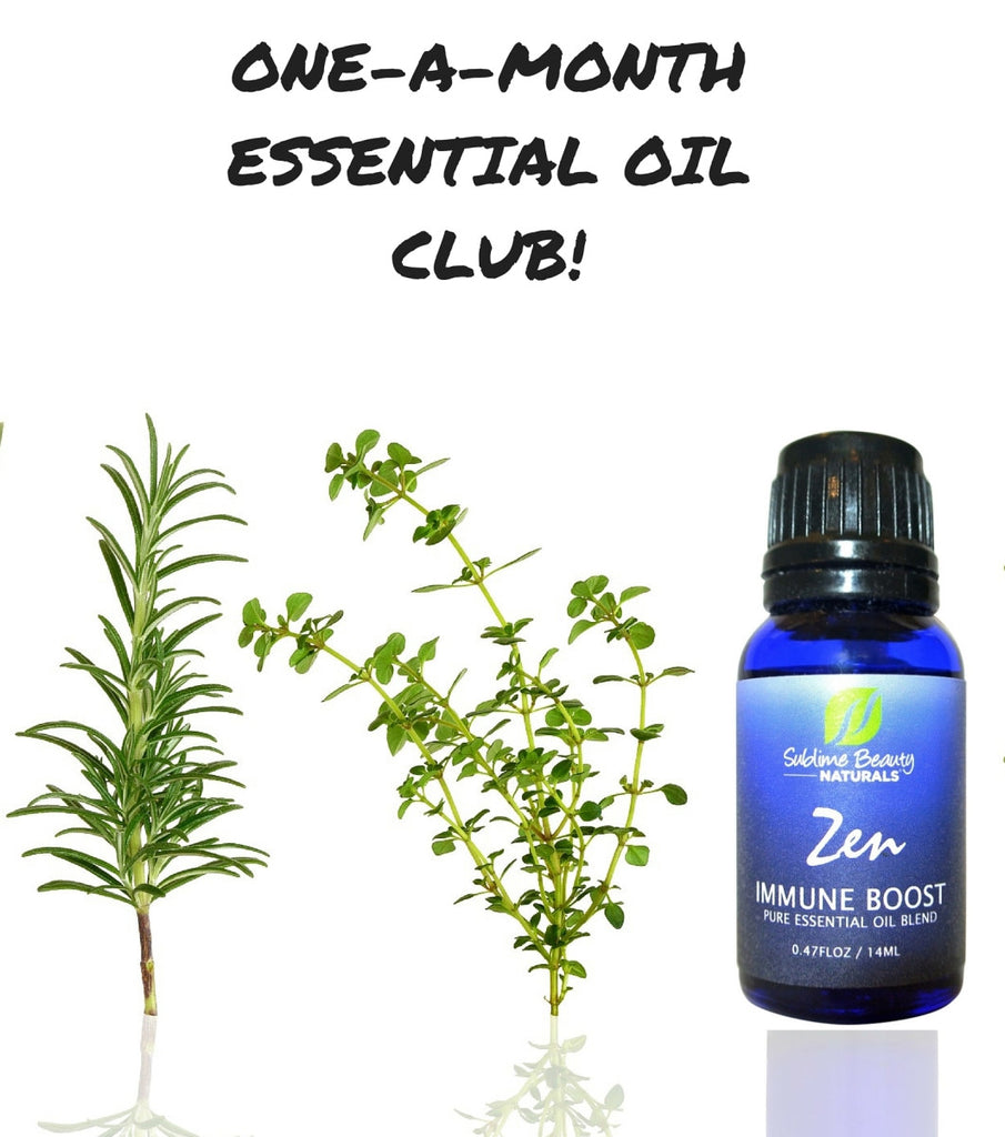 ONE-A-MONTH ESSENTIAL OIL CLUB – Sublime NATURALS®