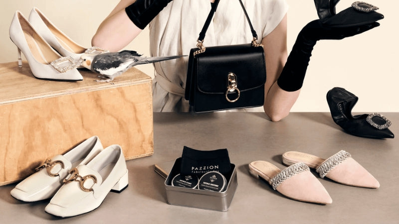 Ứng dụng leather trong việc sản xuất giày, dép, túi xách,...