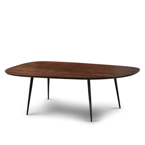 Florence Coffee Table with Forged Legs