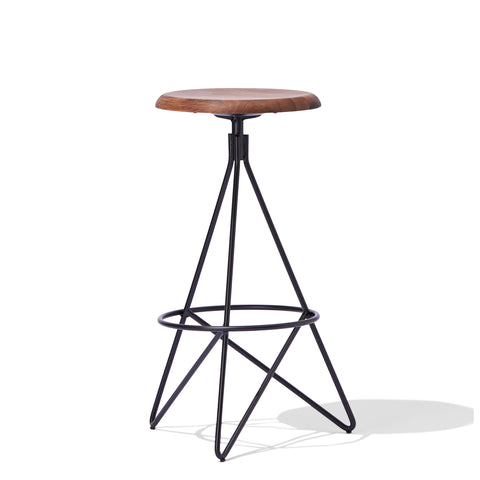 Hudson Stool with Hairpin Legs