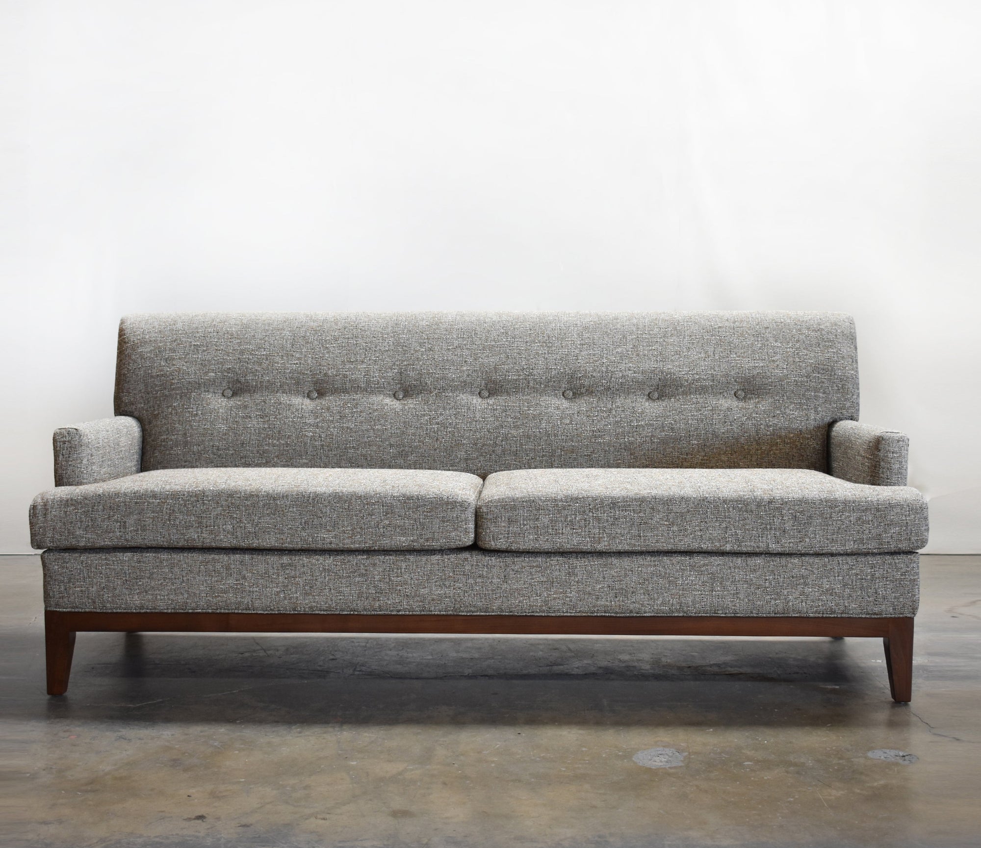 Mjkone Mid Century Reclining Loveseat Sofa for Bedroom Living Room