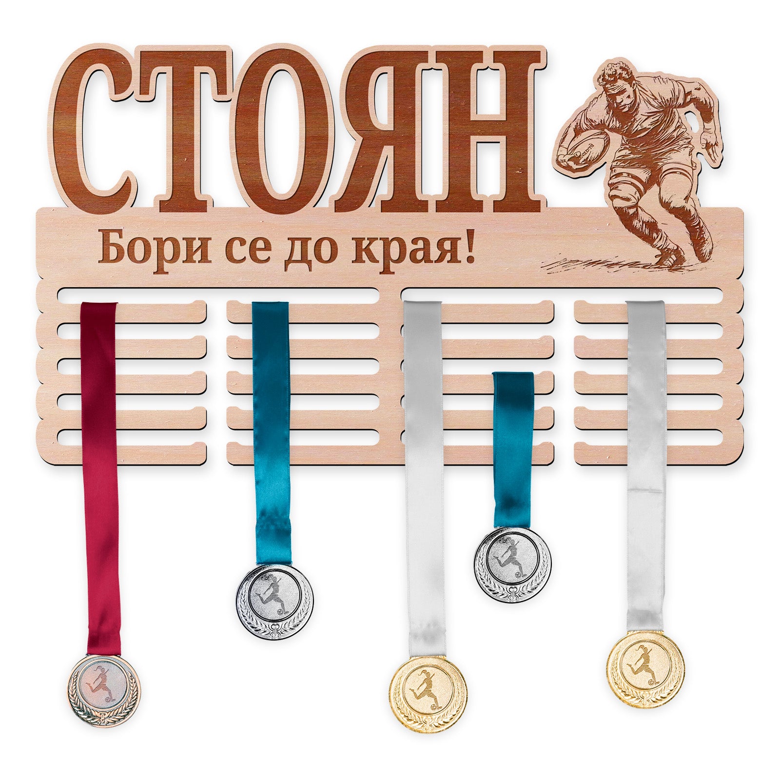 Среден 50x30 см