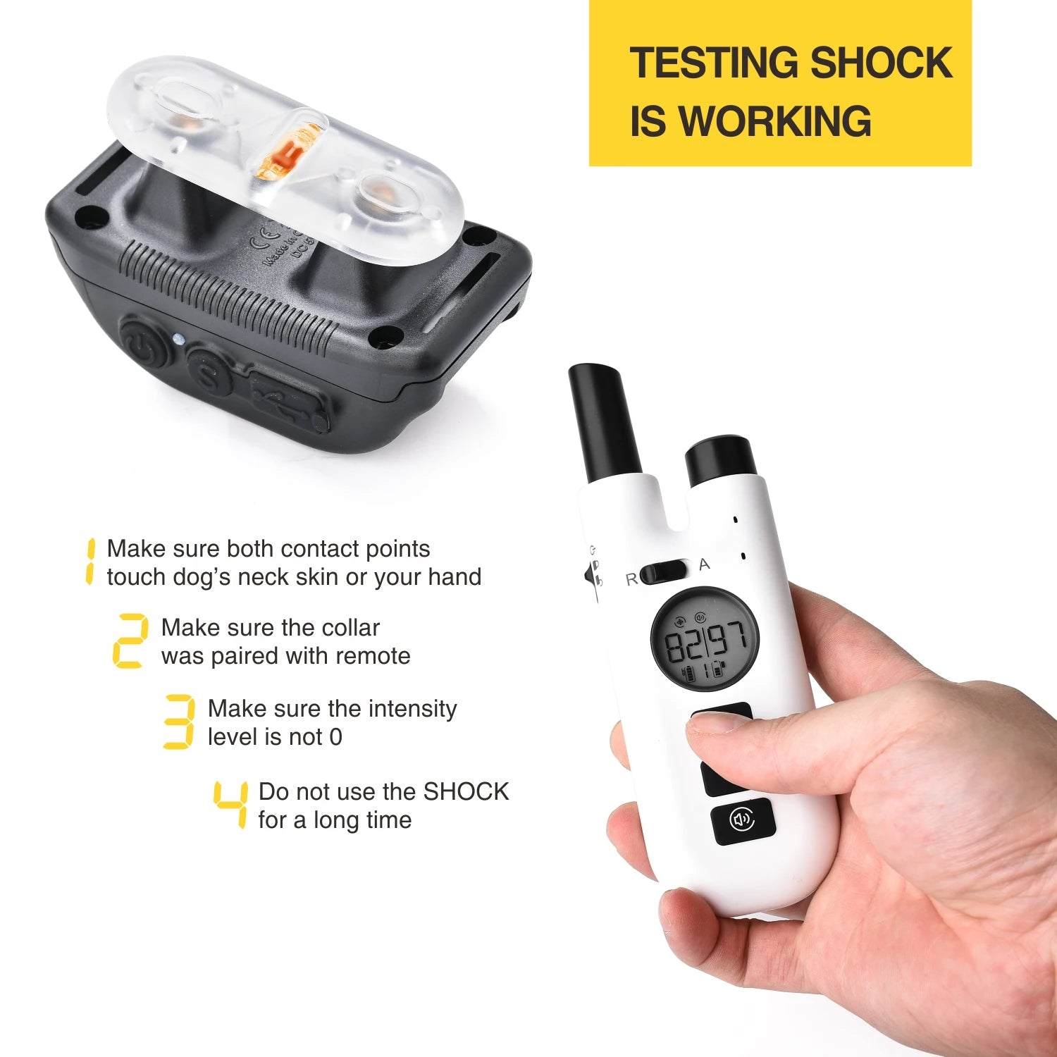 Dog Bark & Training Collar