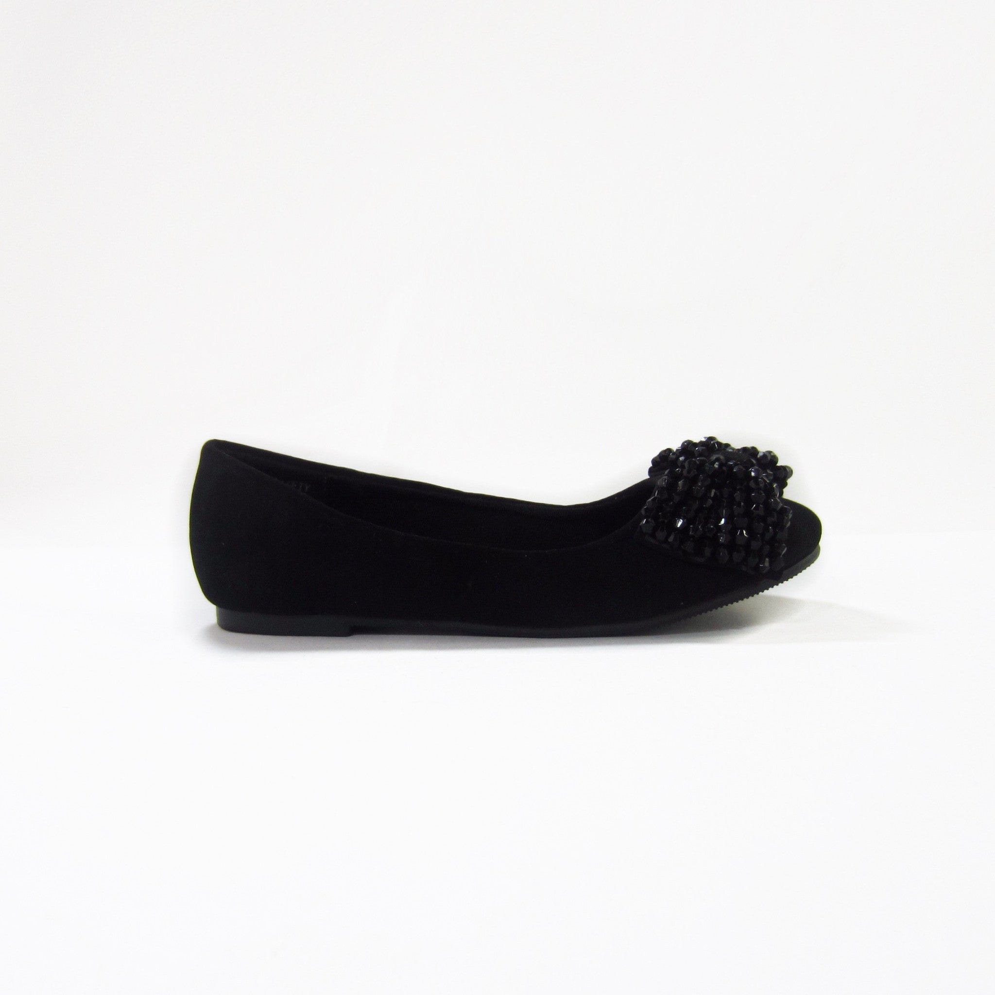 fancy black flat shoes