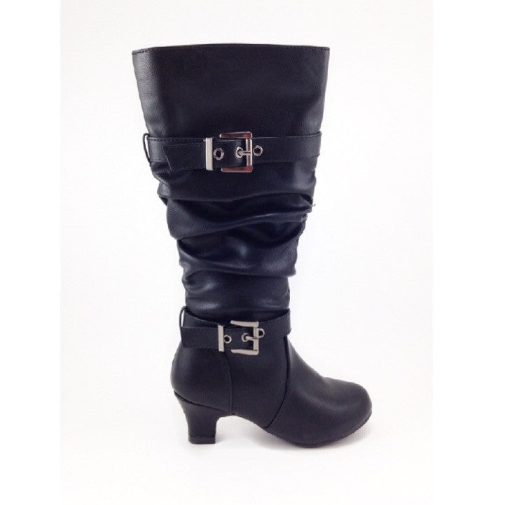 black heel boots for girls