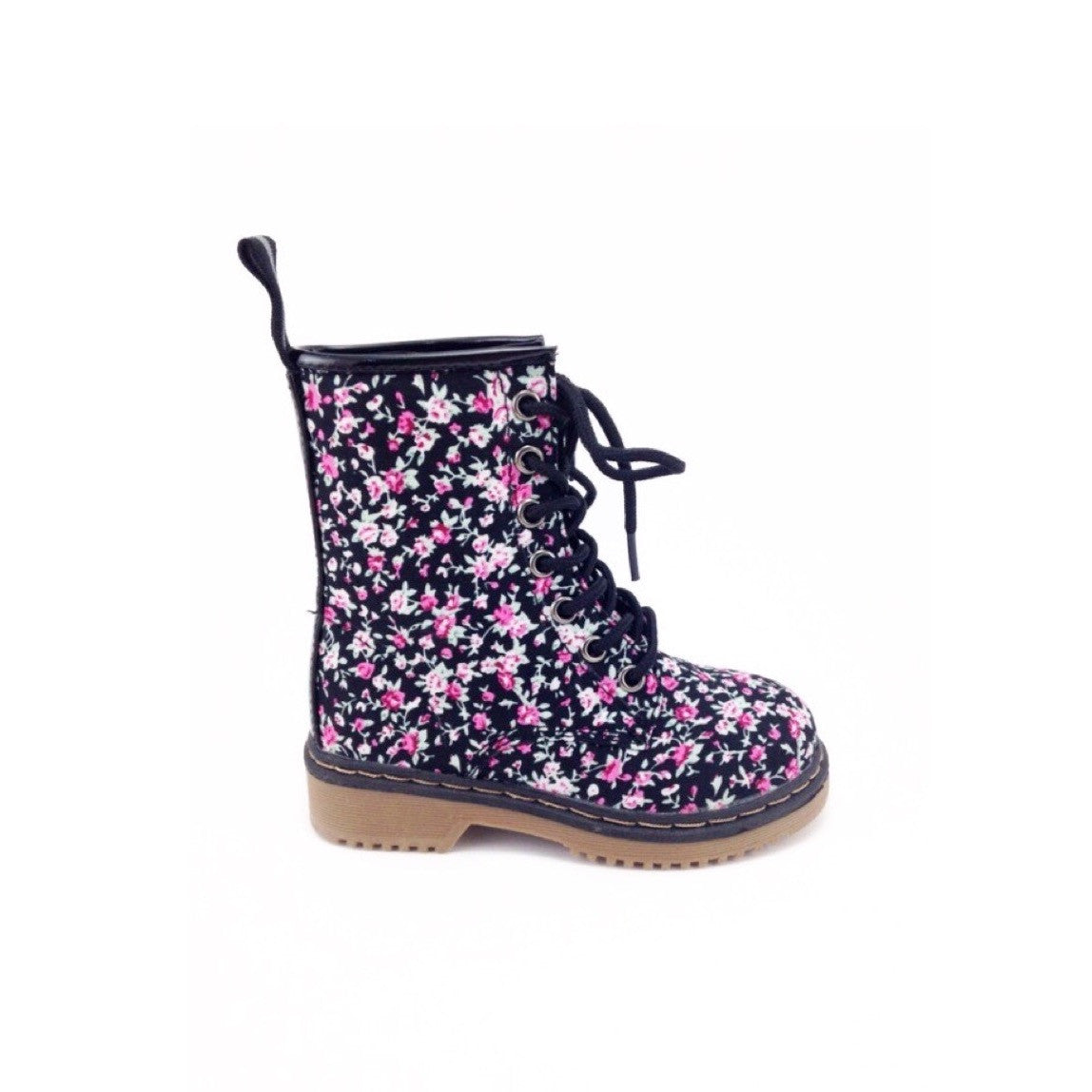 girls floral boots