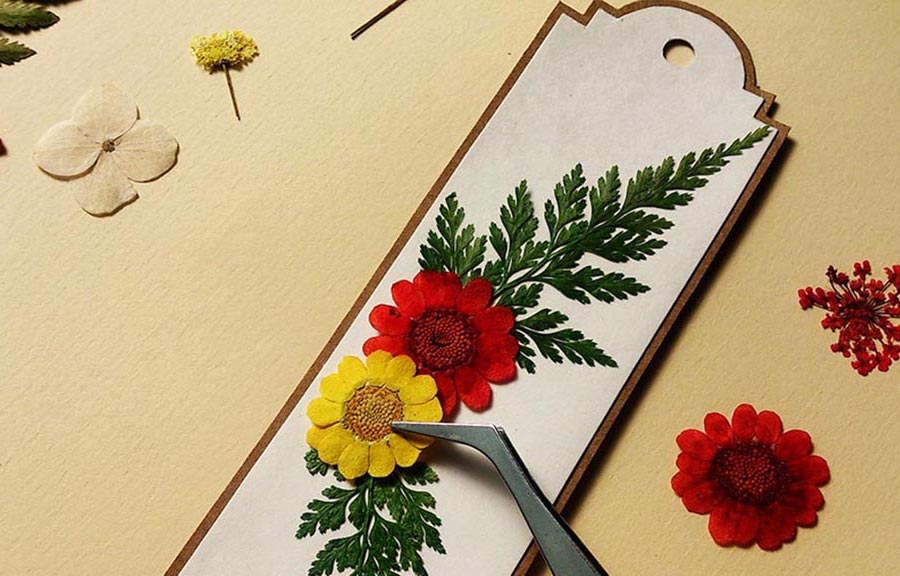 Dried Flower Bookmarks: How to Create Your Own